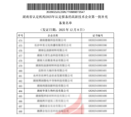 理想华莱旗下企业再次获评国家高新技术企业