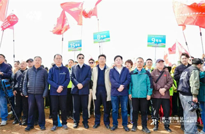 共赴绿色之约 宇航人第十一届沙棘植树节收官