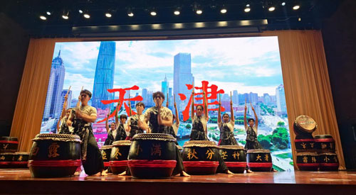 长青中国赞助清华二十四节令鼓社校园公演