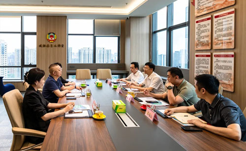 长沙市政协副主席一行莅临绿之韵中心调研