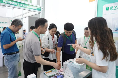 把森林搬进展厅!绿之韵健康产品惊艳西安林业博览会