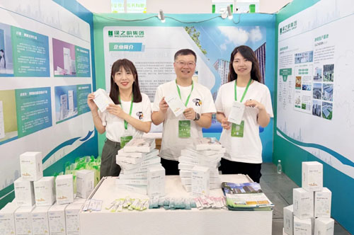 把森林搬进展厅!绿之韵健康产品惊艳西安林业博览会