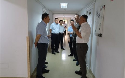 新时代姚亮一行检查北京分公司及官园物业安全