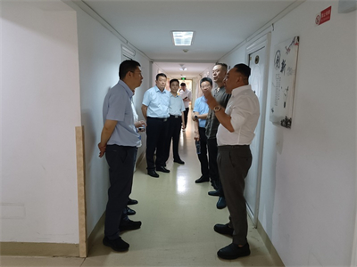 新时代姚亮一行检查北京分公司及官园物业安全