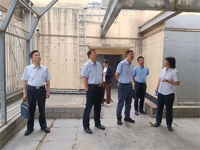 新时代姚亮一行检查北京分公司及官园物业安全
