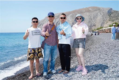 无限极风华之旅抵达希腊 共赴蓝白之约