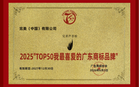 喜报 | 完美公司斩获多项商标品牌殊荣