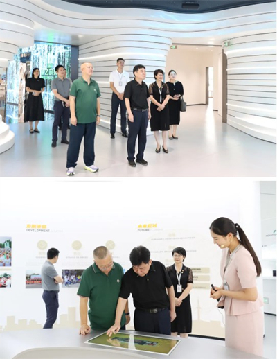 湖南省人大常委田宗之一行莅临绿之韵集团调研