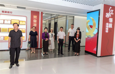 全国红赛组委会赴绿之韵调研,共探党建融合新路径