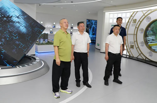 湖南省商务厅商务服务中心主任调研绿之韵
