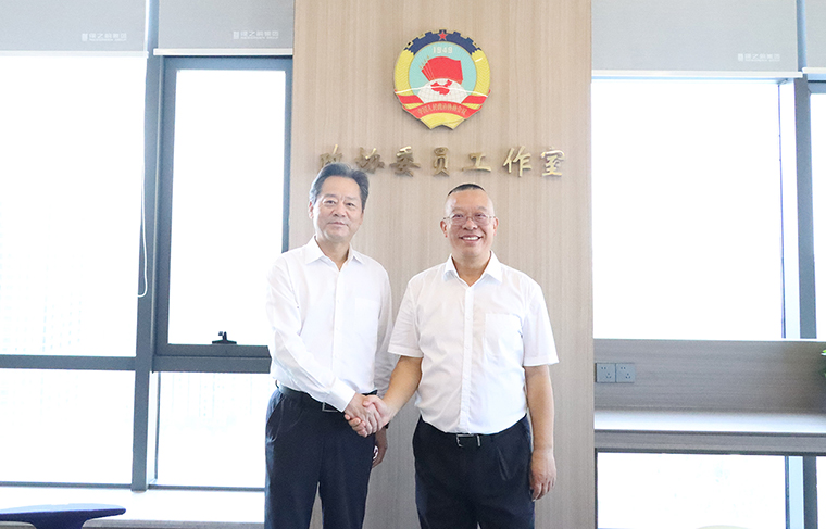 湖南省政协副主席虢正贵一行莅临绿之韵集团调研