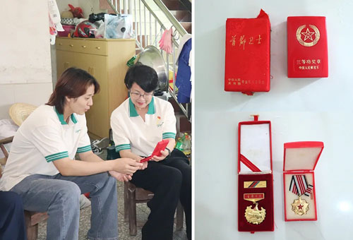 绿之韵集团党委开展“八一”主题慰问活动