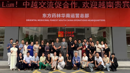 越南市场领袖代表团参访东方药林华南总部
