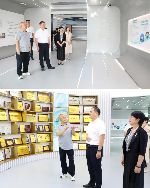 中共长沙市雨花区委常委一行莅临绿之韵调研