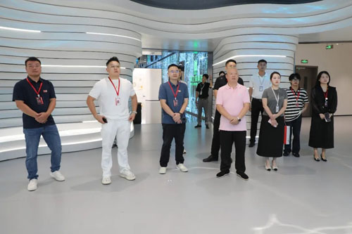 长沙市青年企业家协会一行参观绿之韵集团