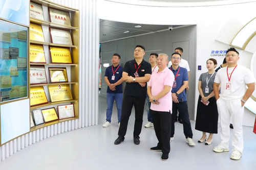 长沙市青年企业家协会一行参观绿之韵集团