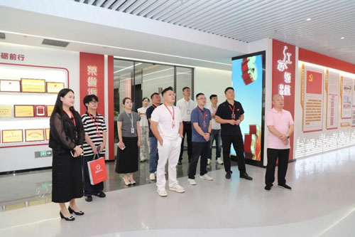 长沙市青年企业家协会一行参观绿之韵集团