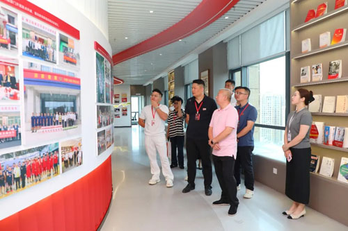 长沙市青年企业家协会一行参观绿之韵集团