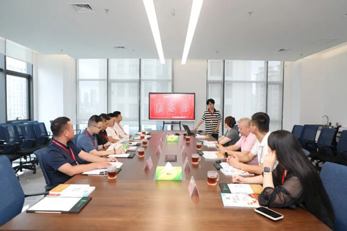 长沙市青年企业家协会一行参观绿之韵集团