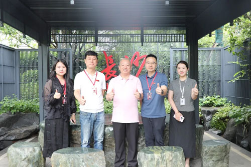 长沙市青年企业家协会一行参观绿之韵集团
