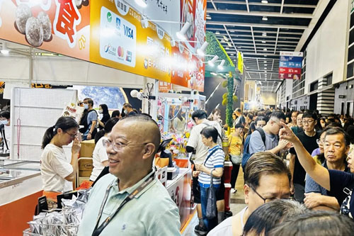 绿之韵胡国安参加第36届香港国际茶展及美食博览会