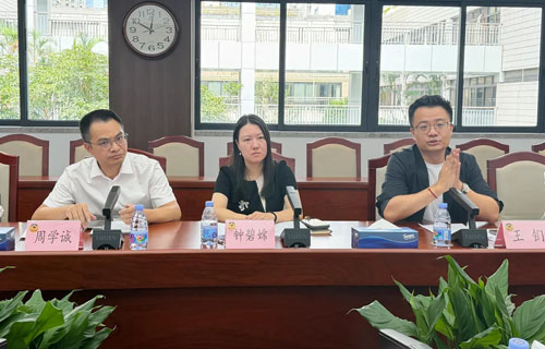 绿之韵胡国安随致公党湖南省委会一行赴深圳调研