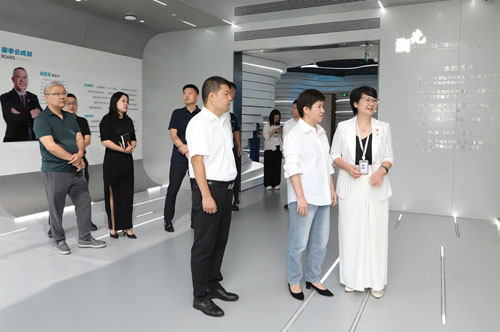 中共长沙开福区委社会工作部部长调研绿之韵