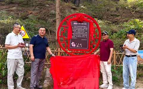 长青杜鹃花园正式揭牌 续写十年绿色担当