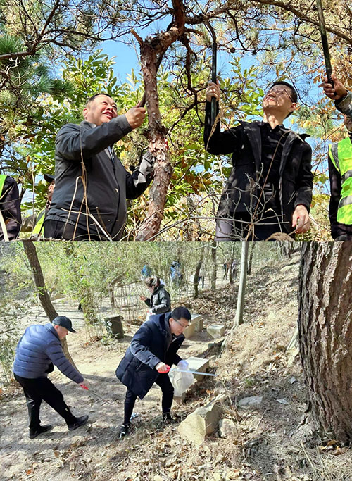 长青杜鹃花园正式揭牌 续写十年绿色担当