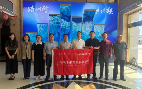 青岛农业大学领导赴海之圣开展访企拓岗行动