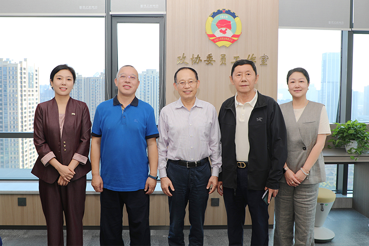中南林业科技大学原党委书记李红一行莅临绿之韵集团调研