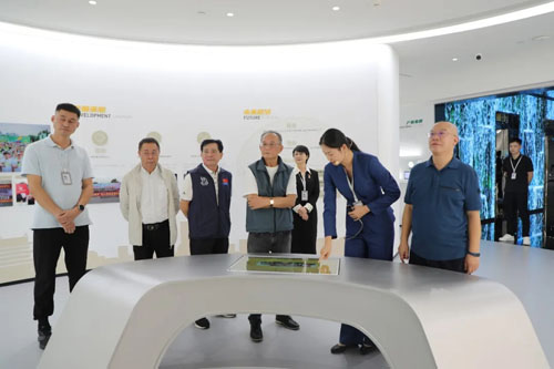 湖南省商务厅原副厅长周船莅临绿之韵调研指导