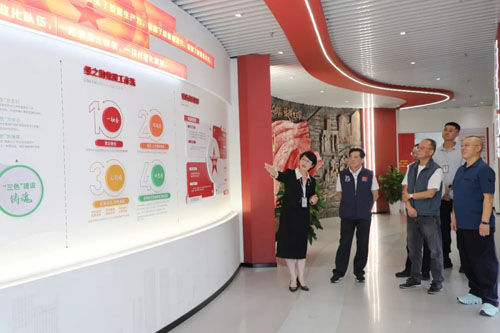 湖南省商务厅原副厅长周船莅临绿之韵调研指导