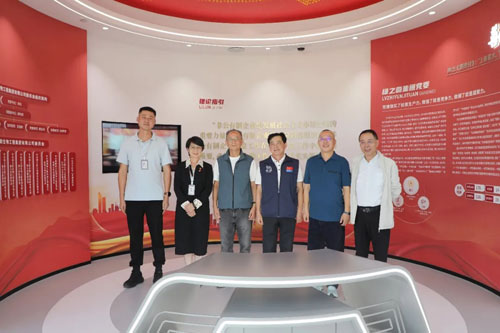 湖南省商务厅原副厅长周船莅临绿之韵调研指导