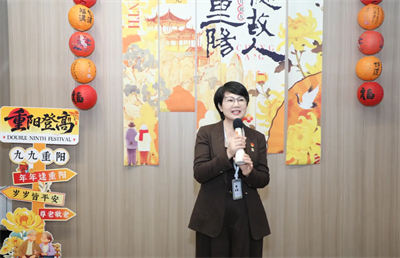 绿之韵集团党委开展重阳节主题党日活动