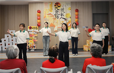绿之韵集团党委开展重阳节主题党日活动